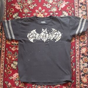 Batman Black and Gray Short Sleeve Tee